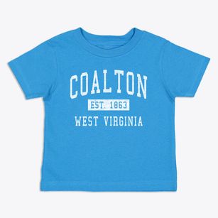 Coalton West Virginia Classic Established Toddler T-Shirt