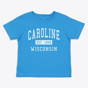 Caroline Wisconsin Classic Established Toddler T-Shirt