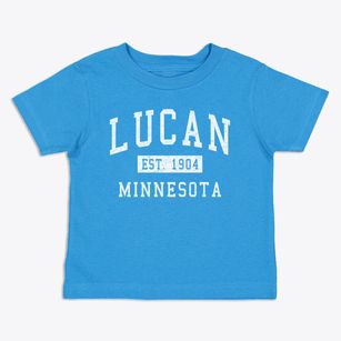 Lucan Minnesota Classic Established Toddler T-Shirt