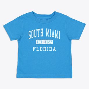South Miami Florida Classic Established Toddler T-Shirt