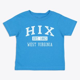 Hix West Virginia Classic Established Toddler T-Shirt