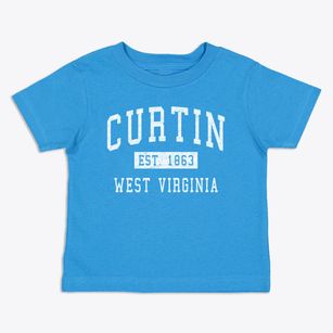 Curtin West Virginia Classic Established Toddler T-Shirt