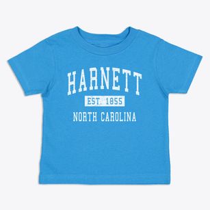 Harnett North Carolina Classic Established Toddler T-Shirt
