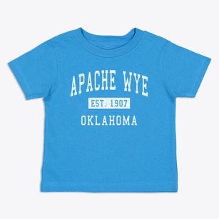 Apache Wye Oklahoma Classic Established Toddler T-Shirt