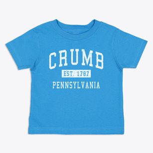 Crumb Pennsylvania Classic Established Toddler T-Shirt