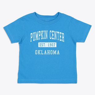 Pumpkin Center Oklahoma Classic Established Toddler T-Shirt
