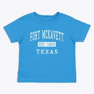 Fort Mckavett Texas Classic Established Toddler T-Shirt