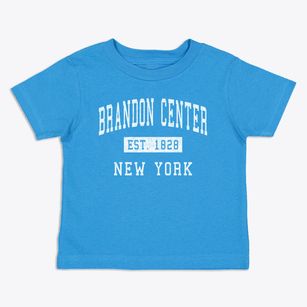 Brandon Center New York Classic Established Toddler T-Shirt