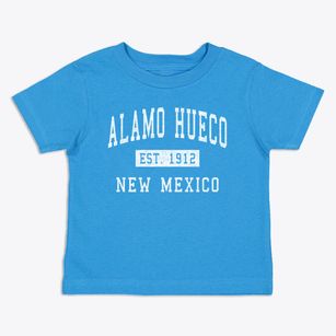 Alamo Hueco New Mexico Classic Established Toddler T-Shirt