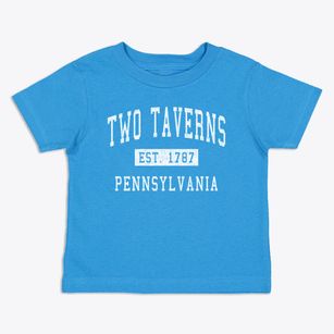Two Taverns Pennsylvania Classic Established Toddler T-Shirt