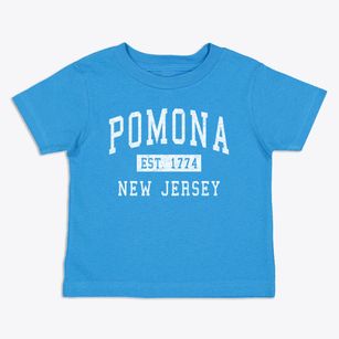 Pomona New Jersey Classic Established Toddler T-Shirt