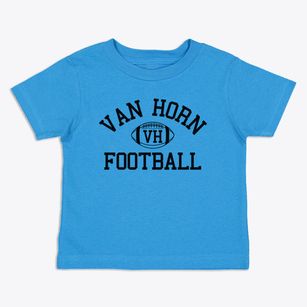 Van Horn Junior High School Classic Football Toddler T-Shirt