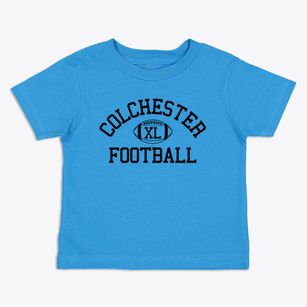 Colchester High School Classic Football Toddler T-Shirt
