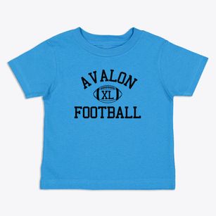 Avalon Christian School Classic Football Toddler T-Shirt