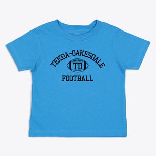 Tekoa-oakesdale School District Classic Football Toddler T-Shirt