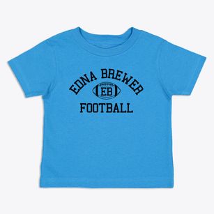 Edna Brewer Junior High School Classic Football Toddler T-Shirt