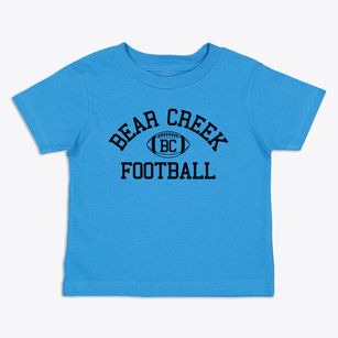 Bear Creek School Classic Football Toddler T-Shirt