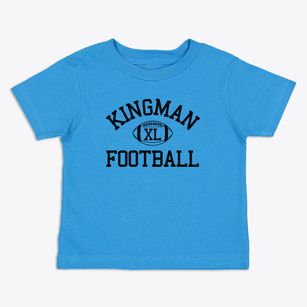 Kingman Junior High School Classic Football Toddler T-Shirt