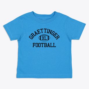 Graettinger School Classic Football Toddler T-Shirt