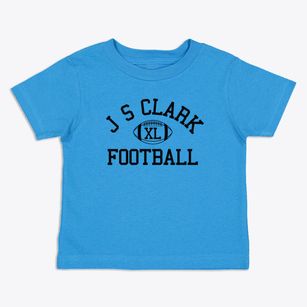 J S Clark Magnet School Classic Football Toddler T-Shirt