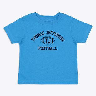 Thomas Jefferson High School Classic Football Toddler T-Shirt