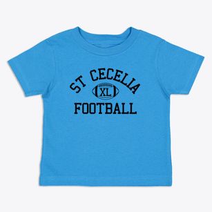 St Cecelia Parish Classic Football Toddler T-Shirt