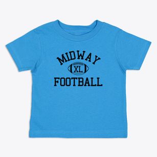 Midway High School Classic Football Toddler T-Shirt