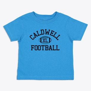 Caldwell High School Classic Football Toddler T-Shirt