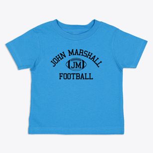 John Marshall High School Classic Football Toddler T-Shirt