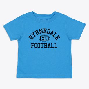 Byrnedale Junior High School Classic Football Toddler T-Shirt
