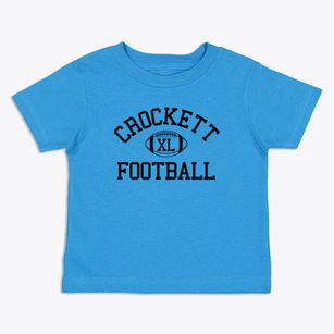 Crockett High School Classic Football Toddler T-Shirt