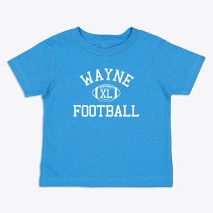 Wayne High School Classic Football Toddler T-Shirt