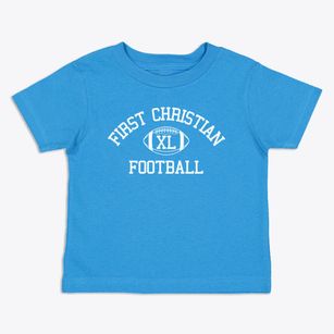 First Christian Classic Football Toddler T-Shirt
