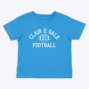 Clair E Gale Junior High School Classic Football Toddler T-Shirt