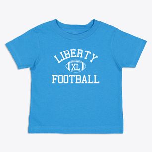 Liberty Christian School Classic Football Toddler T-Shirt