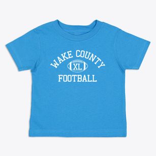 Wake County Homeschool Classic Football Toddler T-Shirt