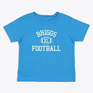 Briggs High School Classic Football Toddler T-Shirt