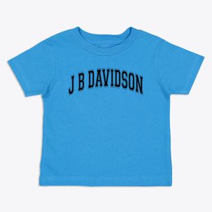 J B Davidson Middle School Varsity Arch Toddler T-Shirt