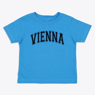 Vienna Pre Kindergarten School Varsity Arch Toddler T-Shirt