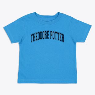 Theodore Potter Elementary School 74 Varsity Arch Toddler T-Shirt