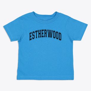 Estherwood Elementary School Varsity Arch Toddler T-Shirt