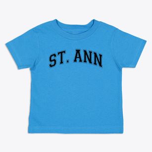 St Ann School Varsity Arch Toddler T-Shirt