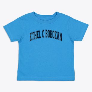 Ethel C Bobcean Elementary School Varsity Arch Toddler T-Shirt