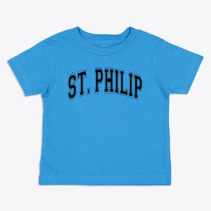 Saint Philip The Apostle School Varsity Arch Toddler T-Shirt