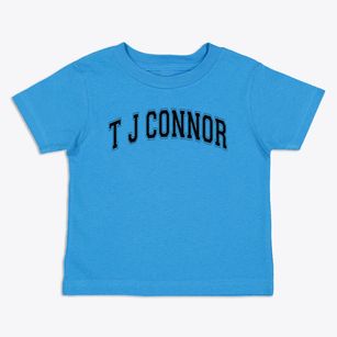 T J Connor Elementary School Varsity Arch Toddler T-Shirt