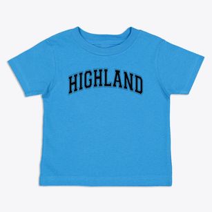 Highland Charter Public School Varsity Arch Toddler T-Shirt