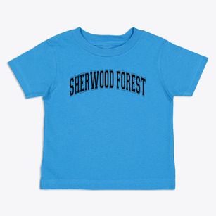 Sherwood Forest Elementary School Varsity Arch Toddler T-Shirt