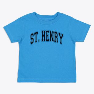 Saint Henry Elementary School Varsity Arch Toddler T-Shirt