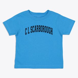 C L Scarborough Middle School Varsity Arch Toddler T-Shirt