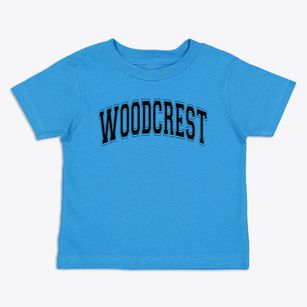 Woodcrest Junior High School Varsity Arch Toddler T-Shirt